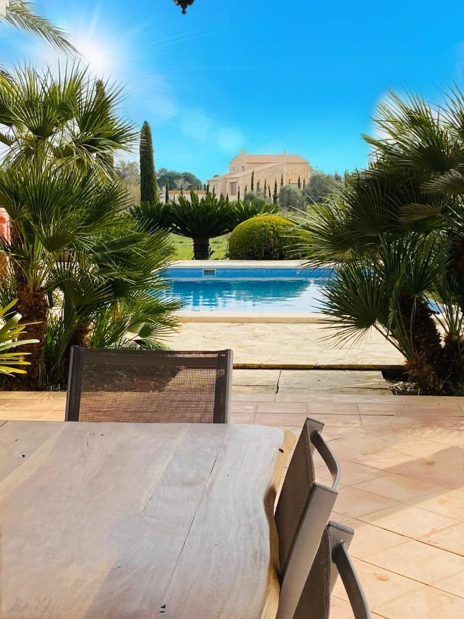 Moderne Finca Can Vicento - Heizung - Pizzaofen Porto Cristo Ngoại thất bức ảnh