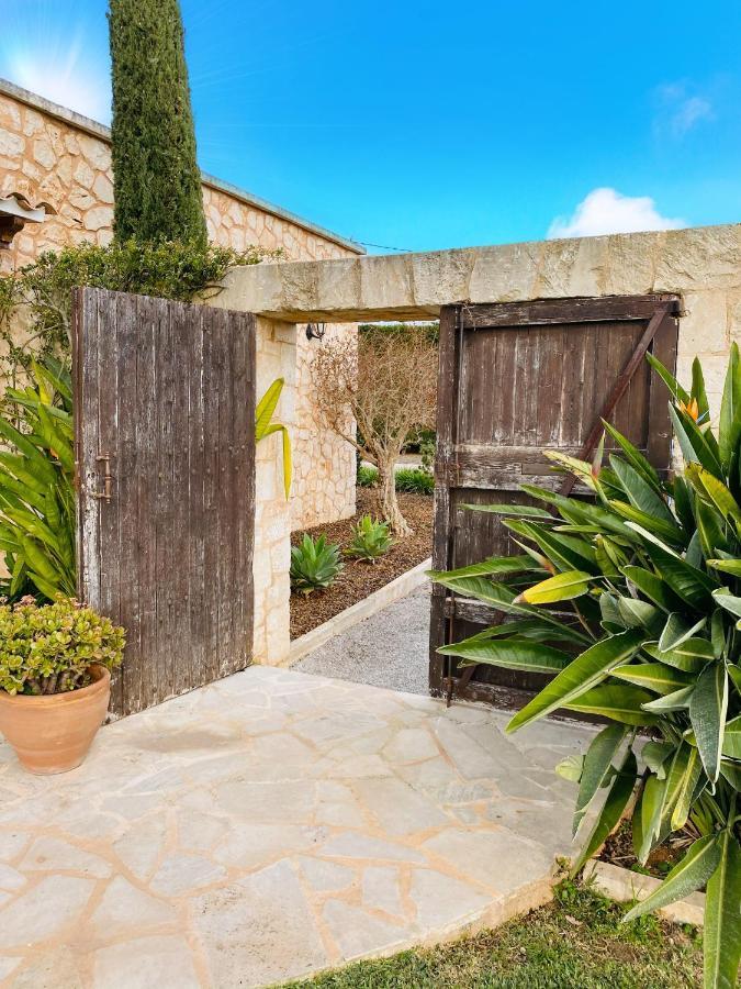 Moderne Finca Can Vicento - Heizung - Pizzaofen Porto Cristo Ngoại thất bức ảnh