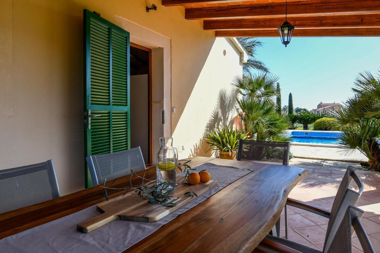 Moderne Finca Can Vicento - Heizung - Pizzaofen Porto Cristo Ngoại thất bức ảnh